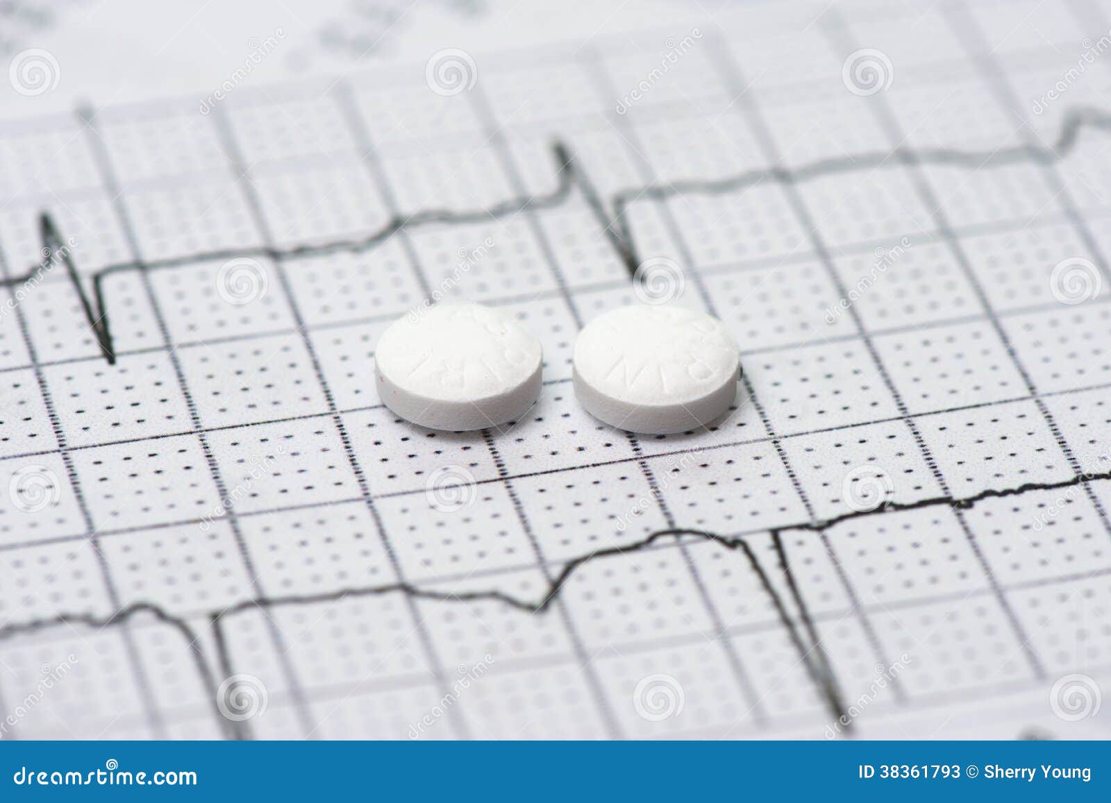 electrocardiograph and aspirin
