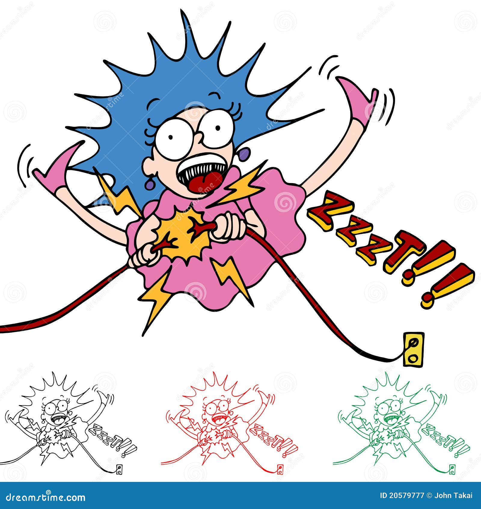 Electrocuted Cartoons, Illustrations & Vector Stock Images - 234