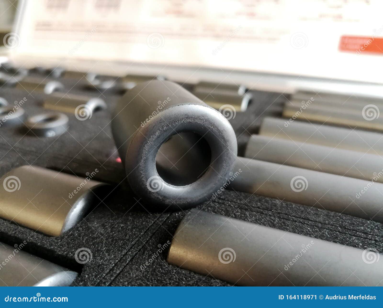 Ferrites for Cable Assembly for Automotive Applications Stock Image