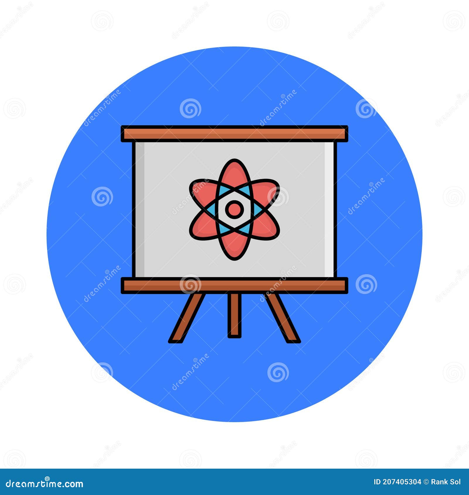 electron on board   icon that can be easily modified or edited