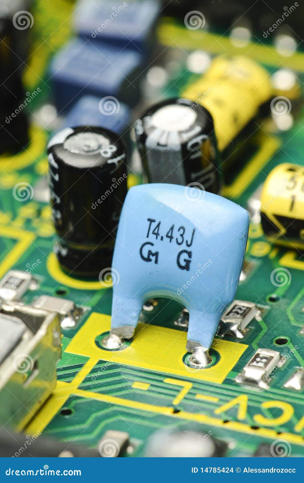 Electronic board stock photo. Image of board, hardware 14785424
