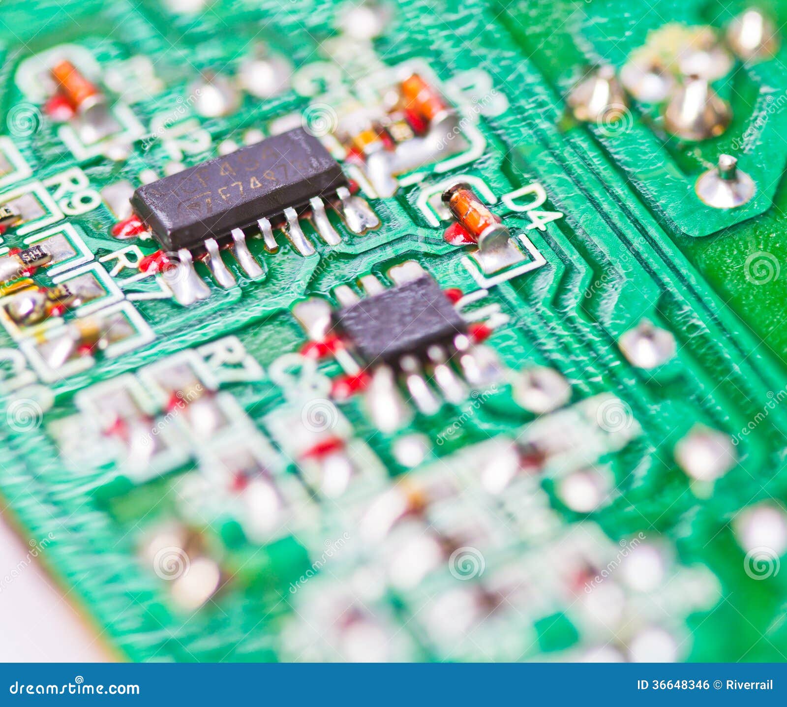 Electronic board stock photo. Image of chip, electronic 36648346