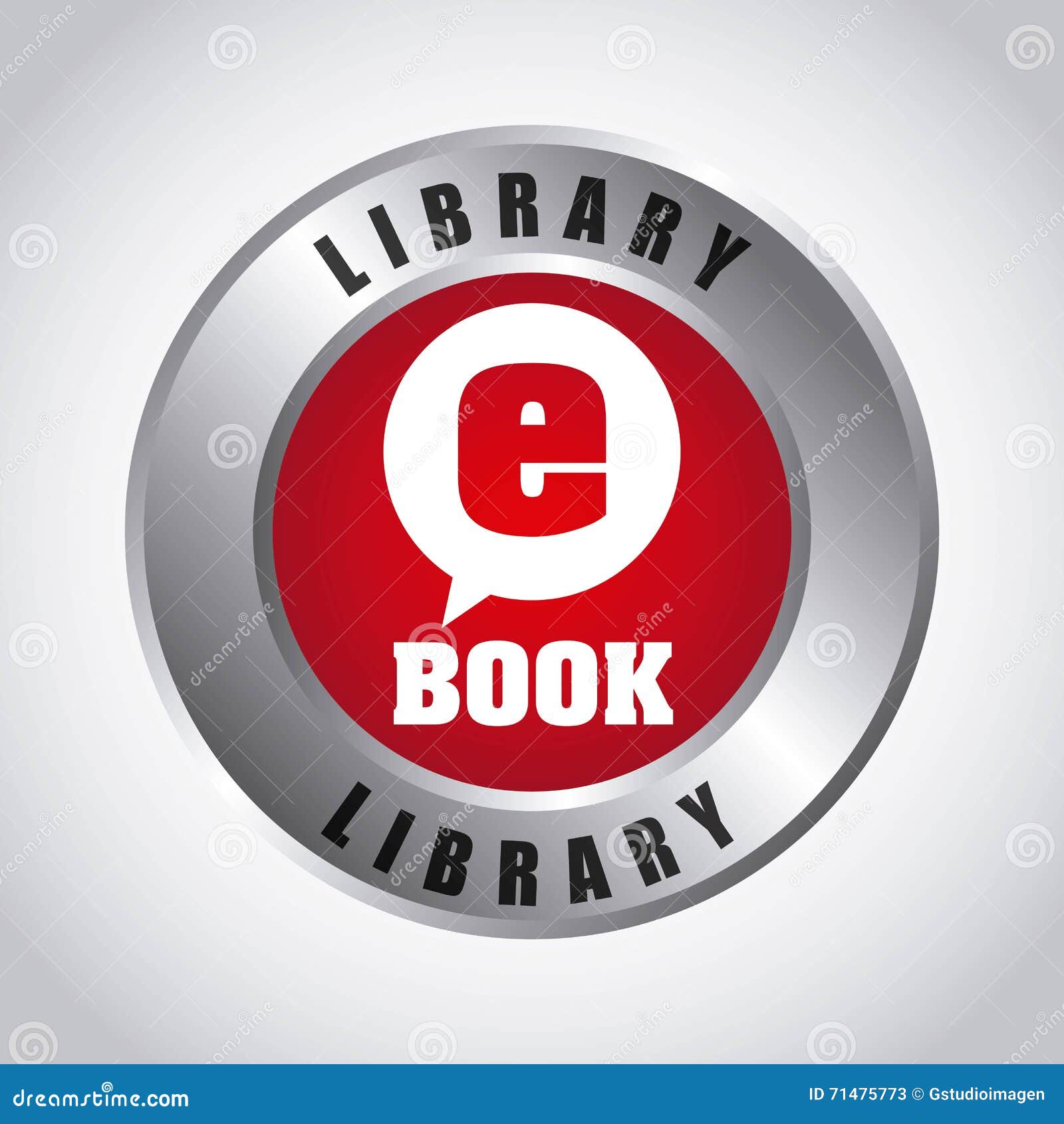 Electronic book design stock illustration. Illustration of button