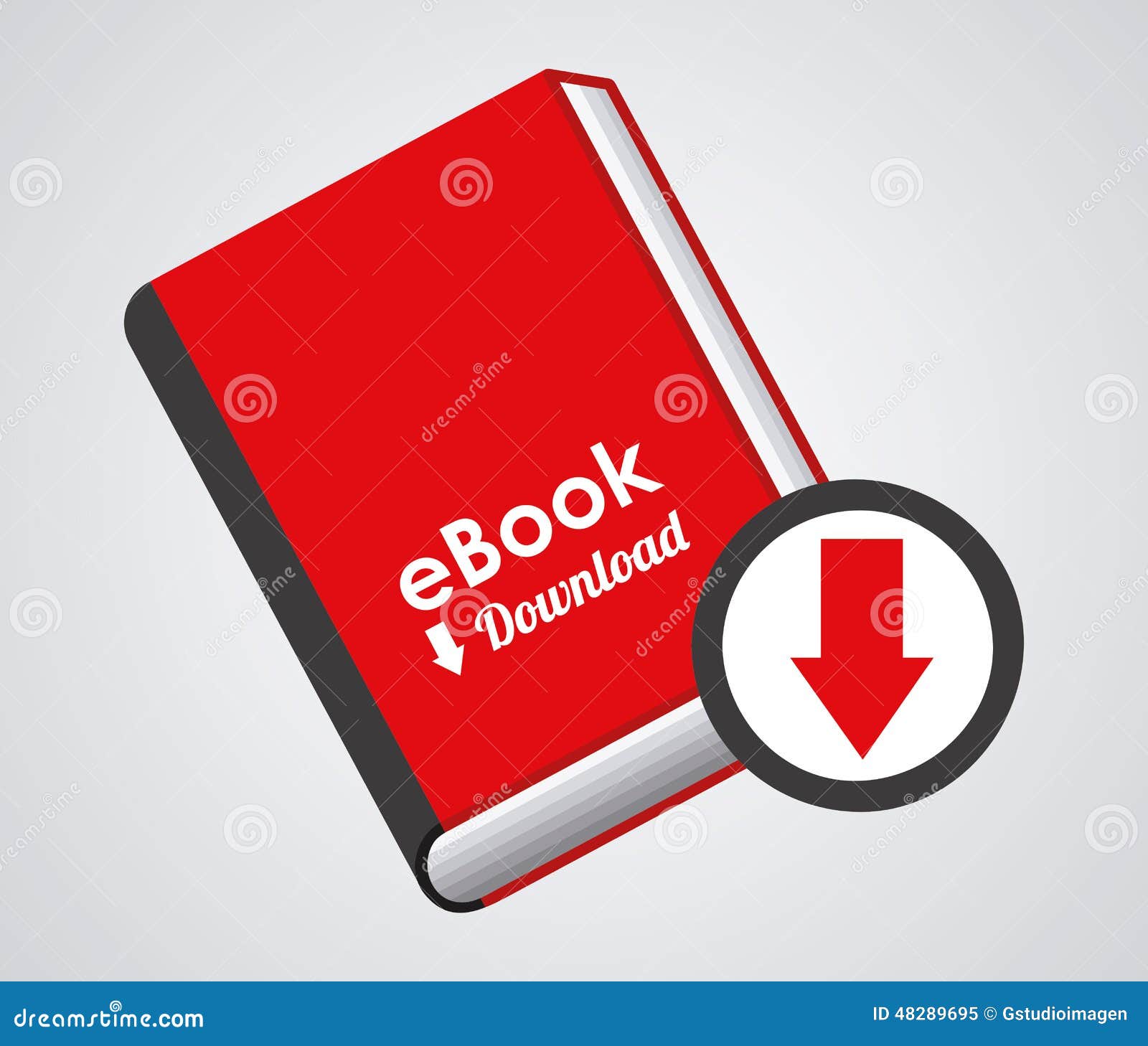 Electronic book design stock vector. Illustration of digital 48289695