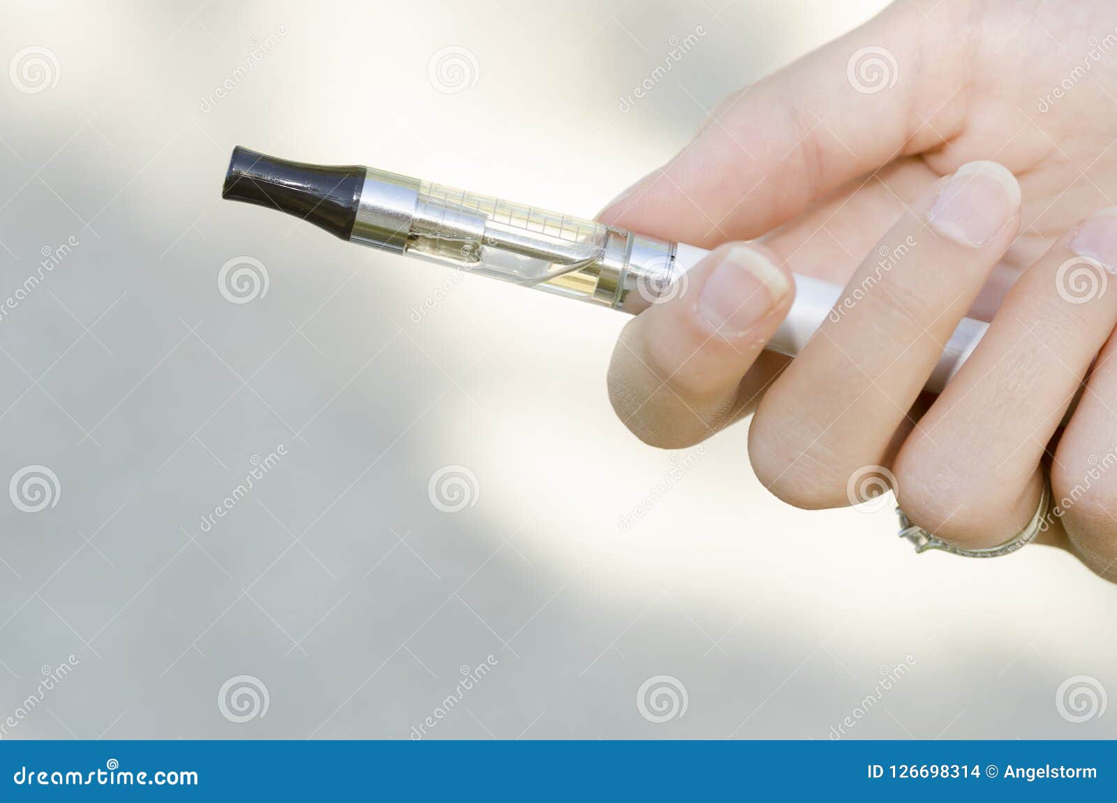 an electronic cigarette