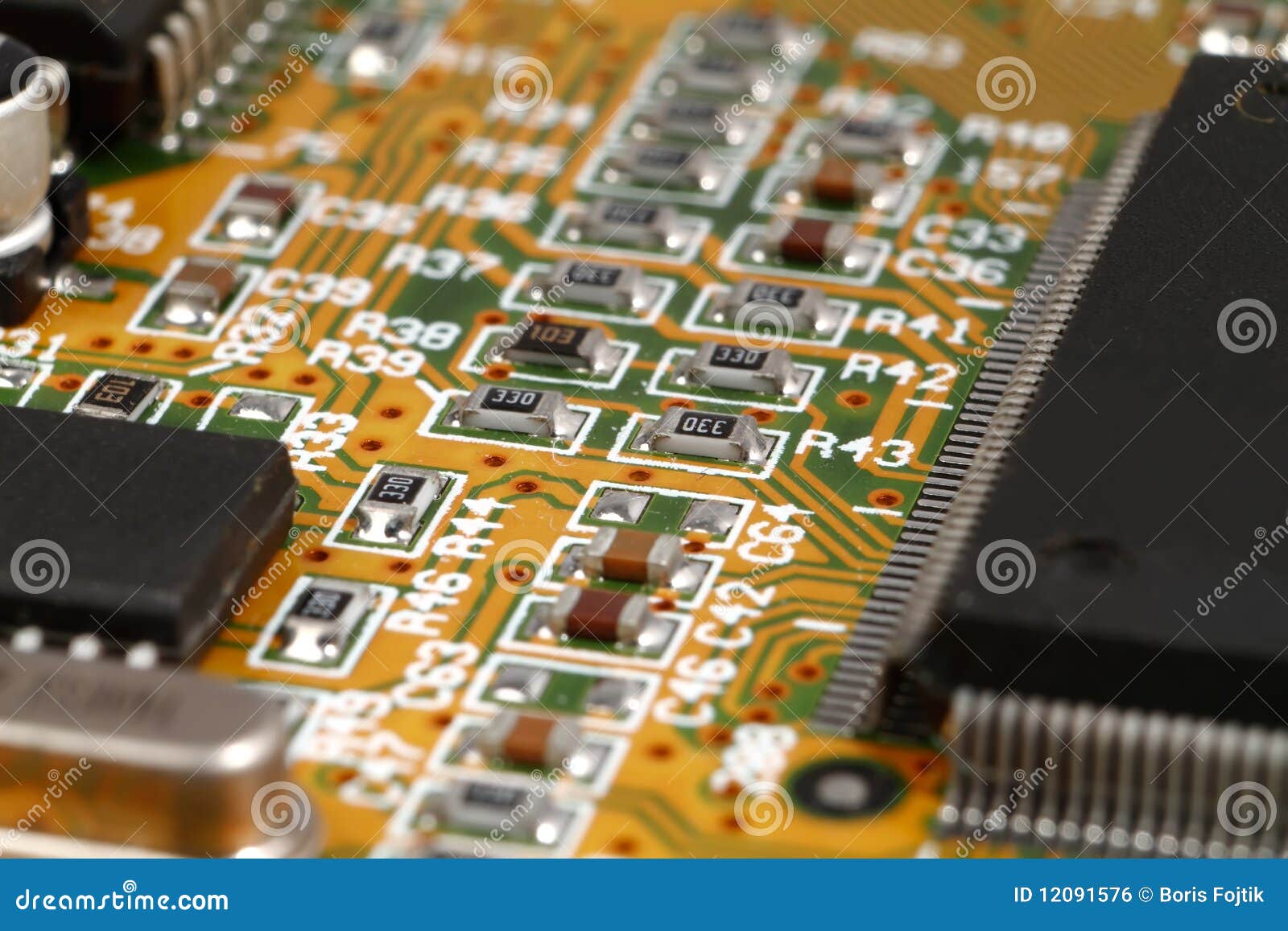 Electronic circuits stock photo. Image of element, device 12091576