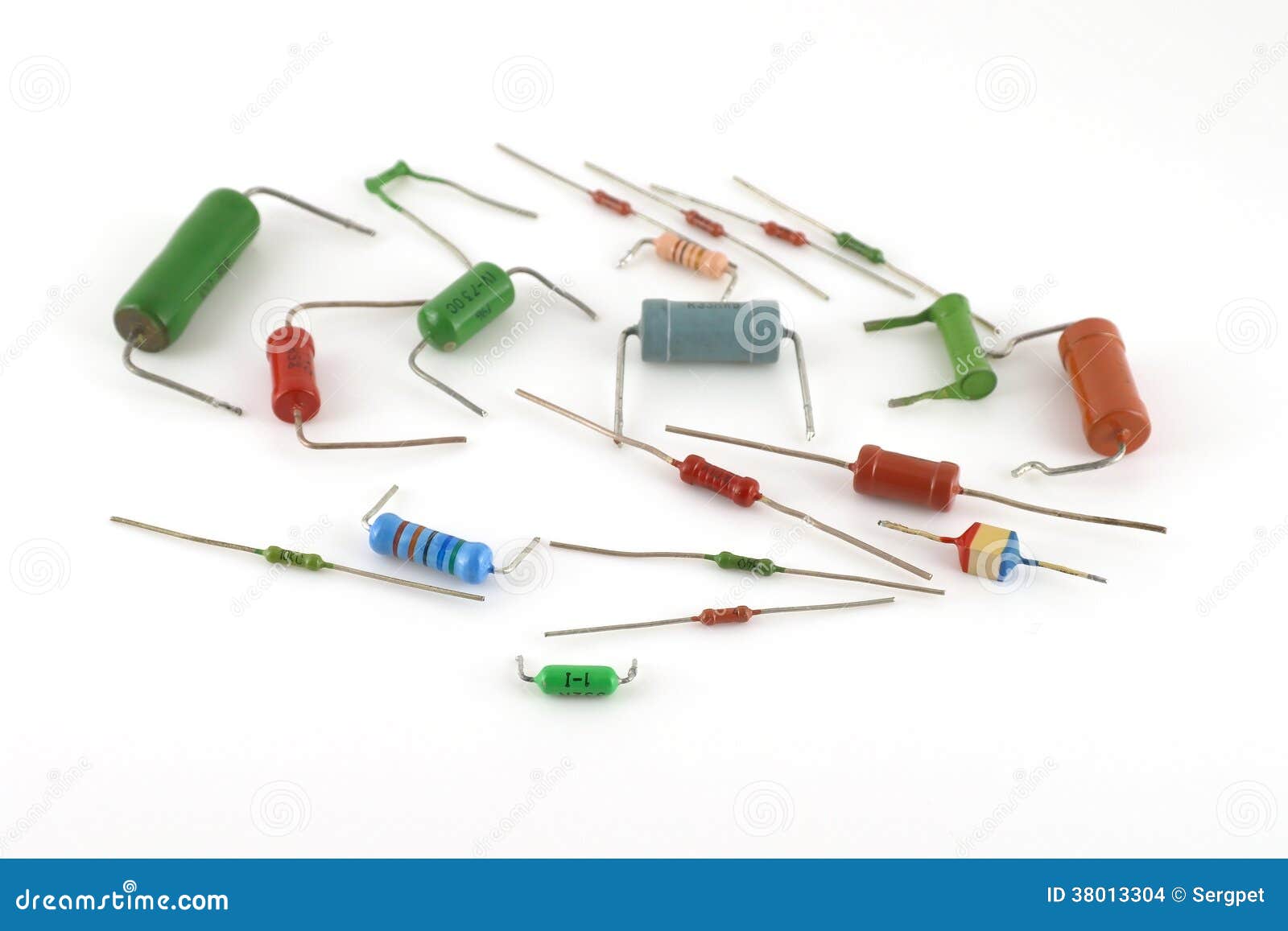 Electronic Components Resistors Stock Photo Image of engineering