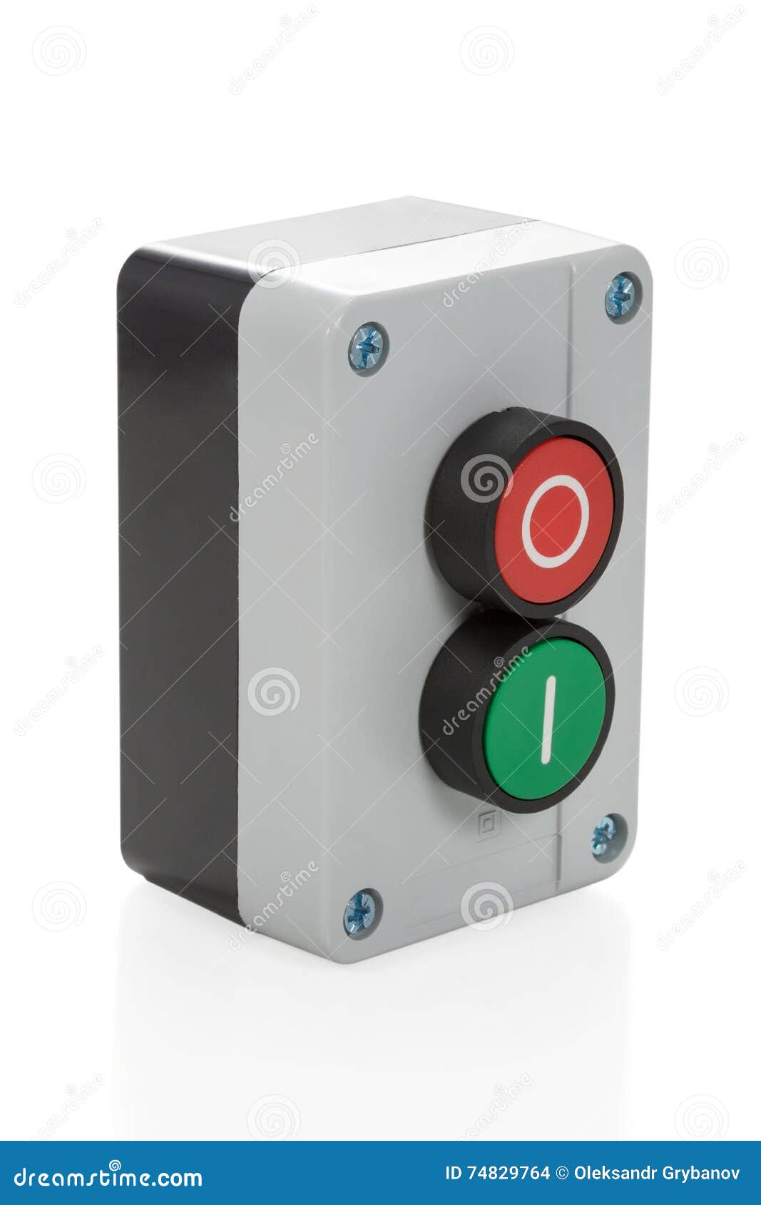 Electronic control switch stock photo. Image of circle 74829764