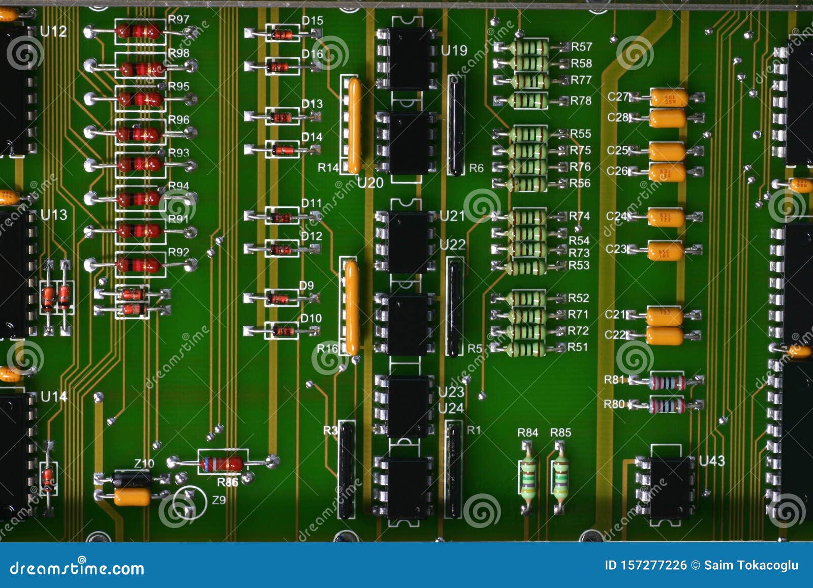 Electronic Device Boards Consisting of Electronic Materials Such As