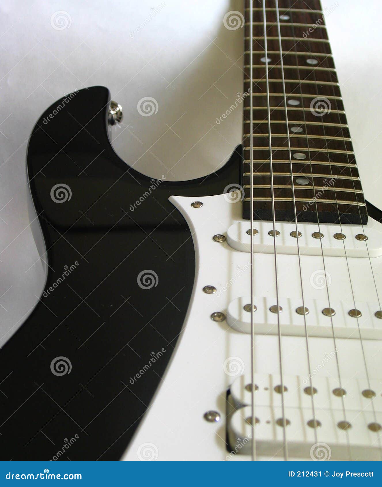 Electronic Guitar stock image. Image of musician, music 212431