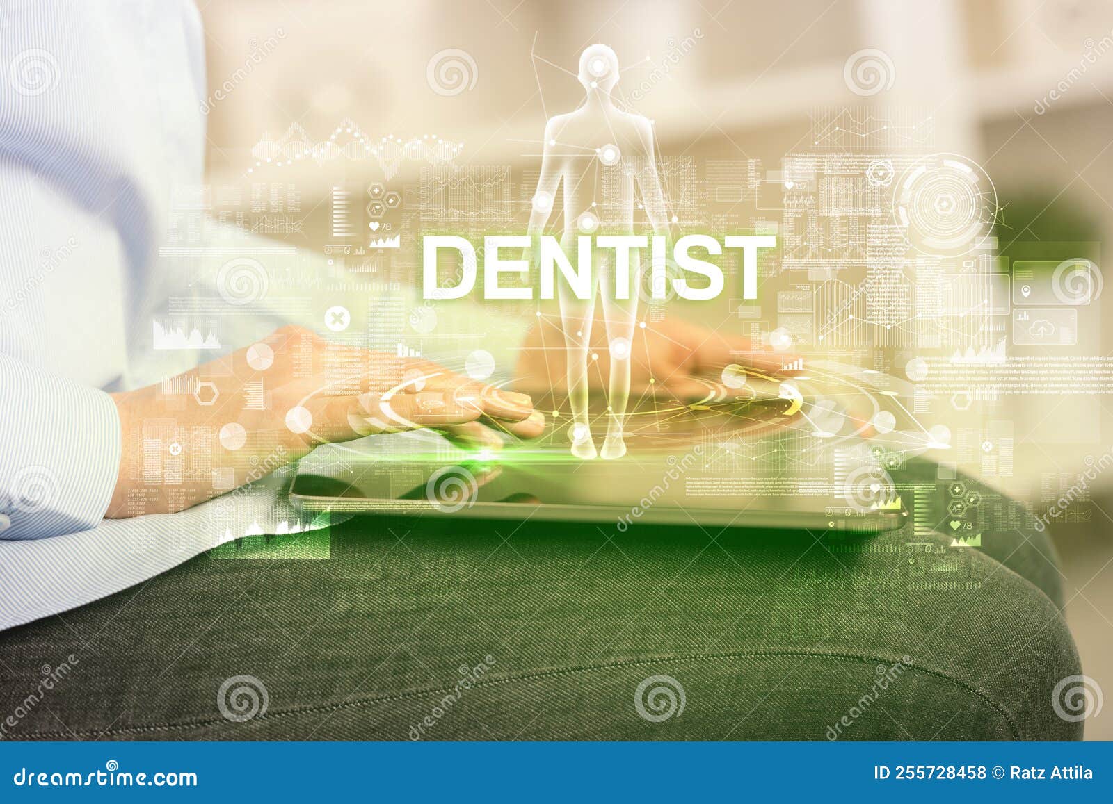 Electronic Medical Record, Tech Concept Stock Photo Image of tablet