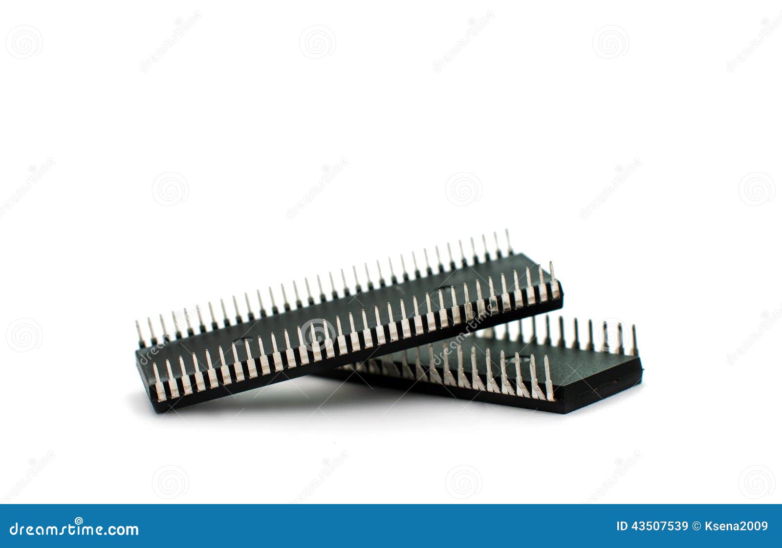 Electronic microchips stock image. Image of electronic 43507539