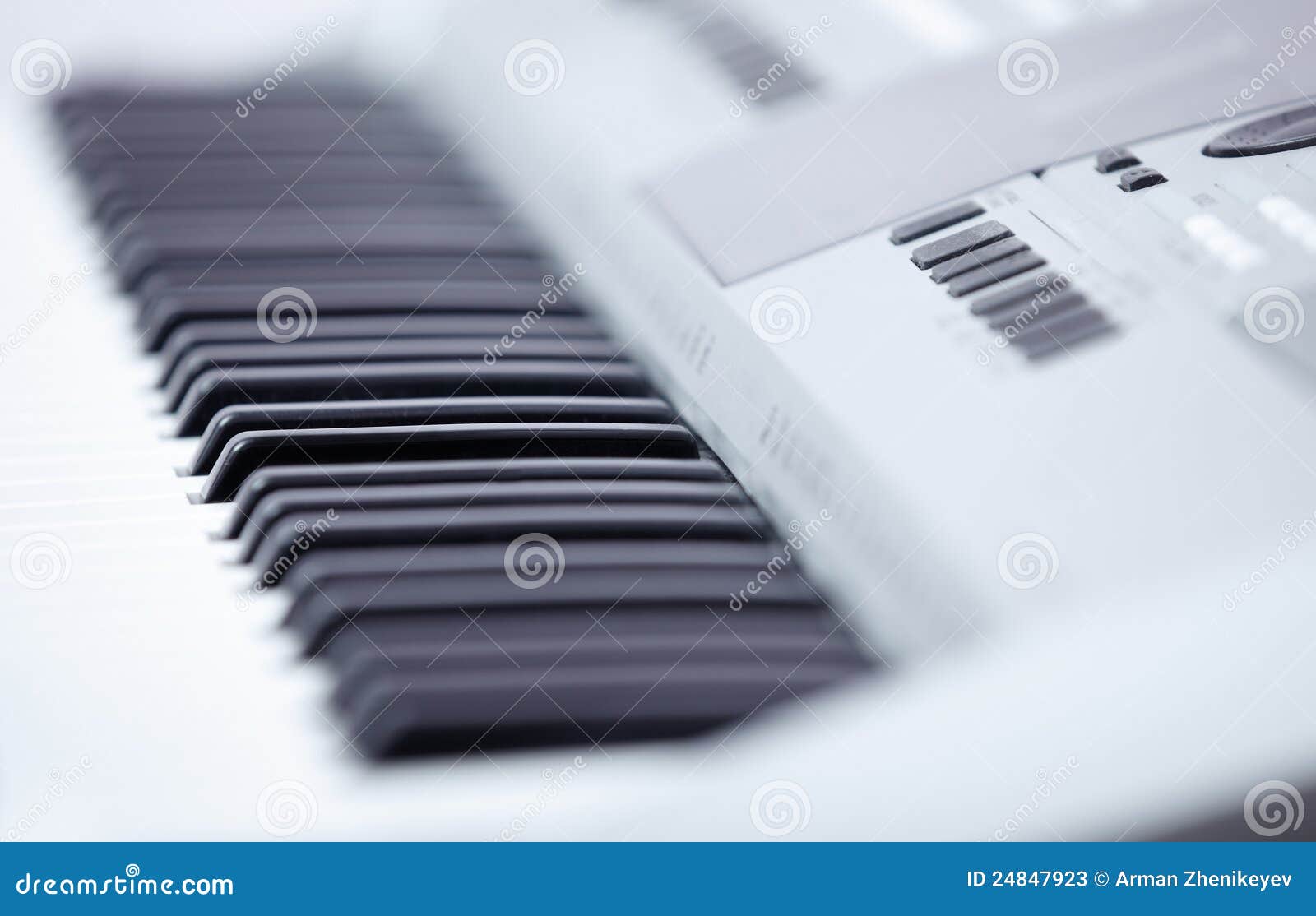 Electronic Music Instrument Stock Image Image of equipment