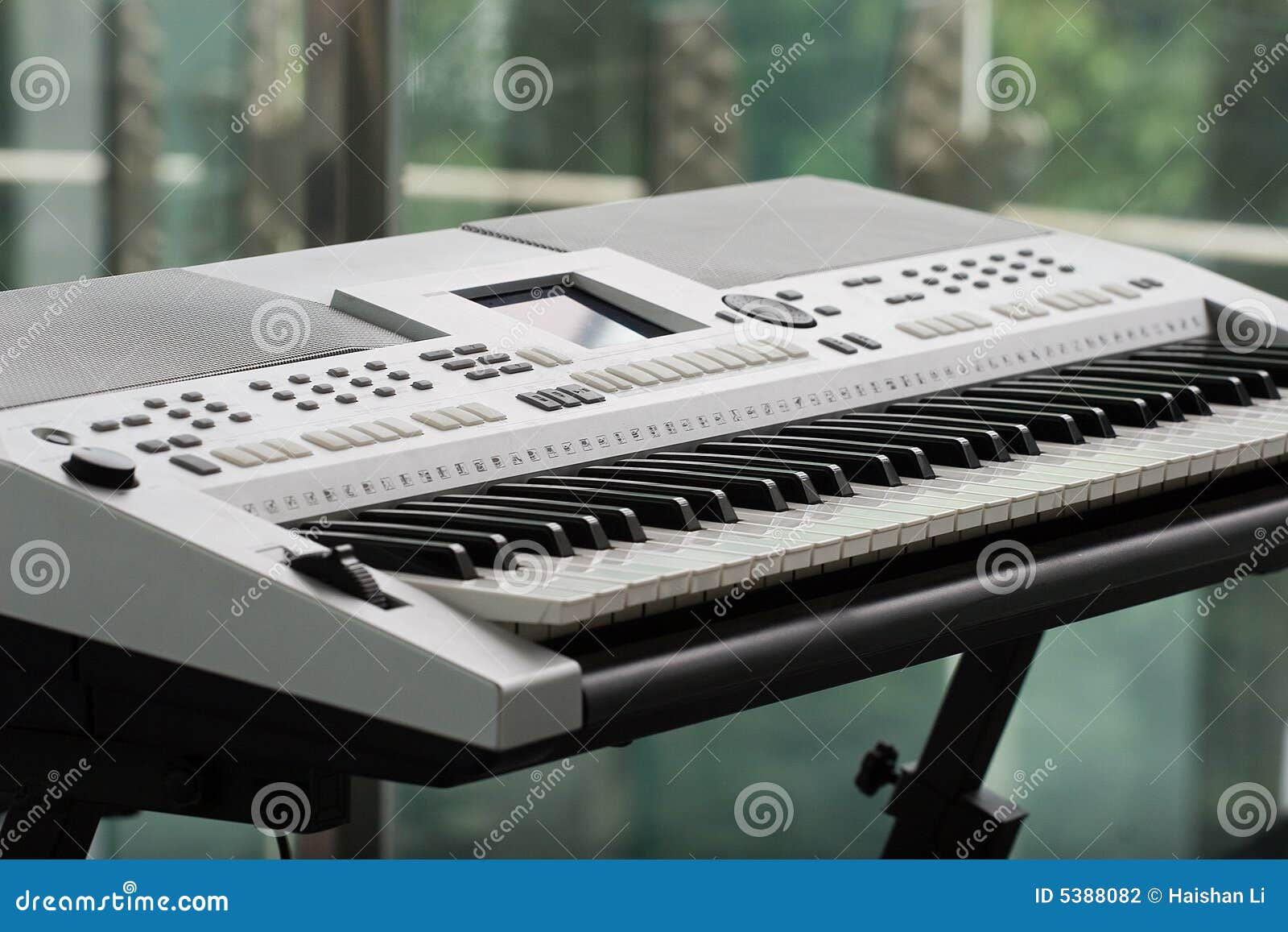 Electronic organ stock photo. Image of keyboard, electrical 5388082
