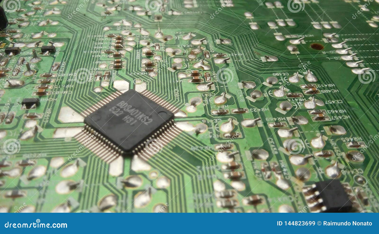 Electronic Radio Components Stock Image Image of hardwere, components