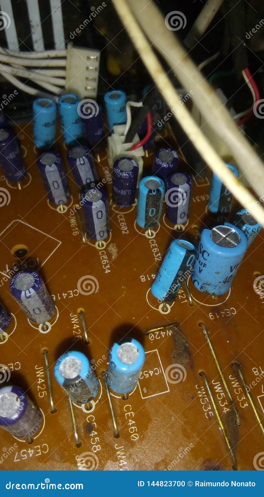 Electronic Radio Components Stock Photo Image of radio, hardwere