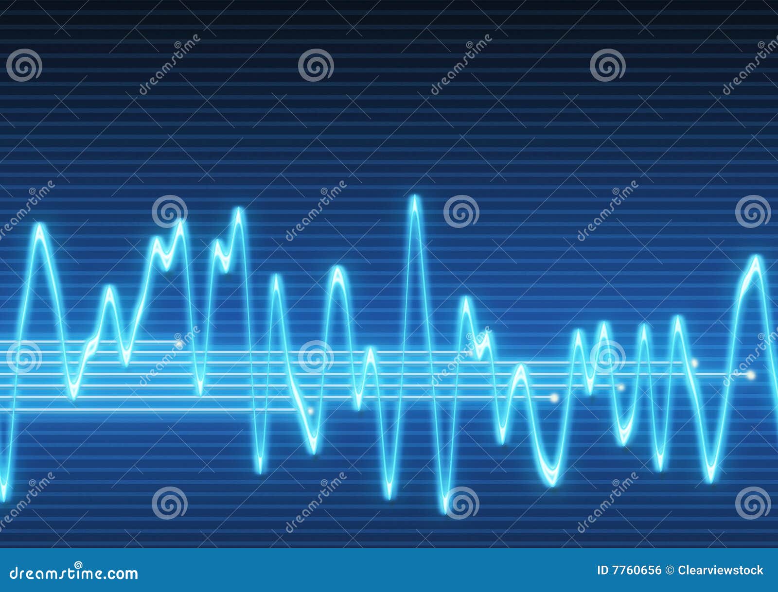 electronic sine sound wave