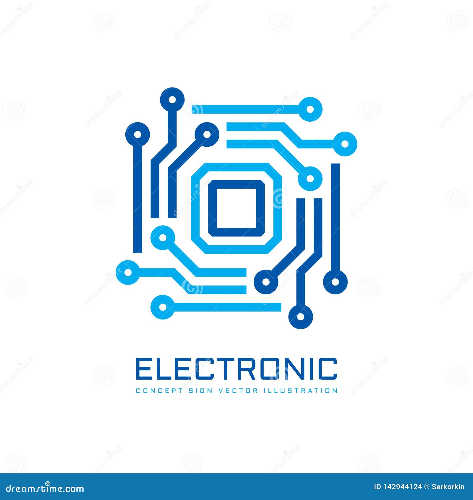 Electronic Technology Computer Chip Processor Concept Business