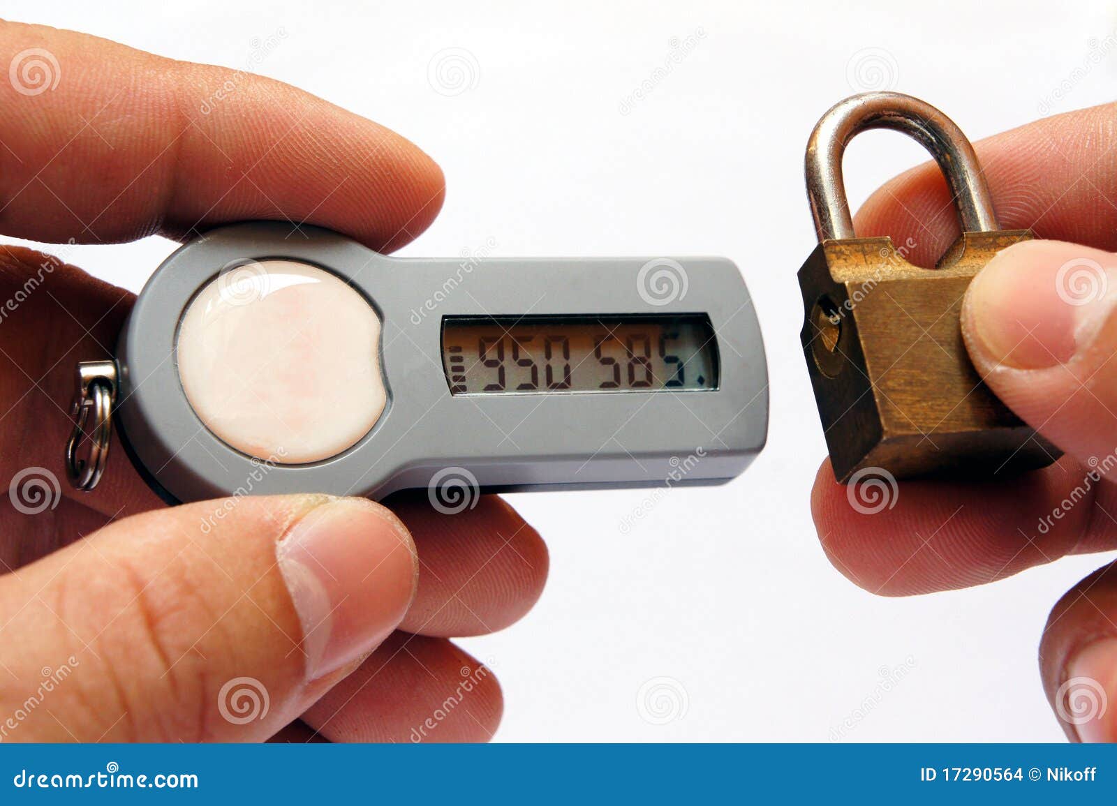 ELECTRONIC TOKEN Stock Images - Image: 17290564