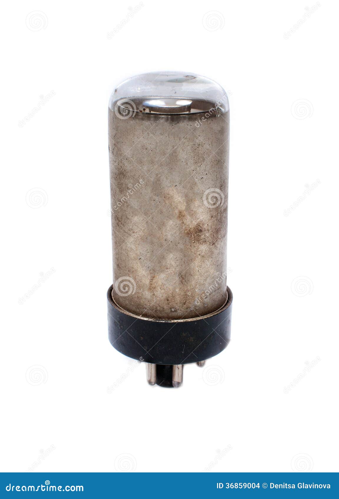 Electronic vacuum lamp stock photo. Image of background 36859004