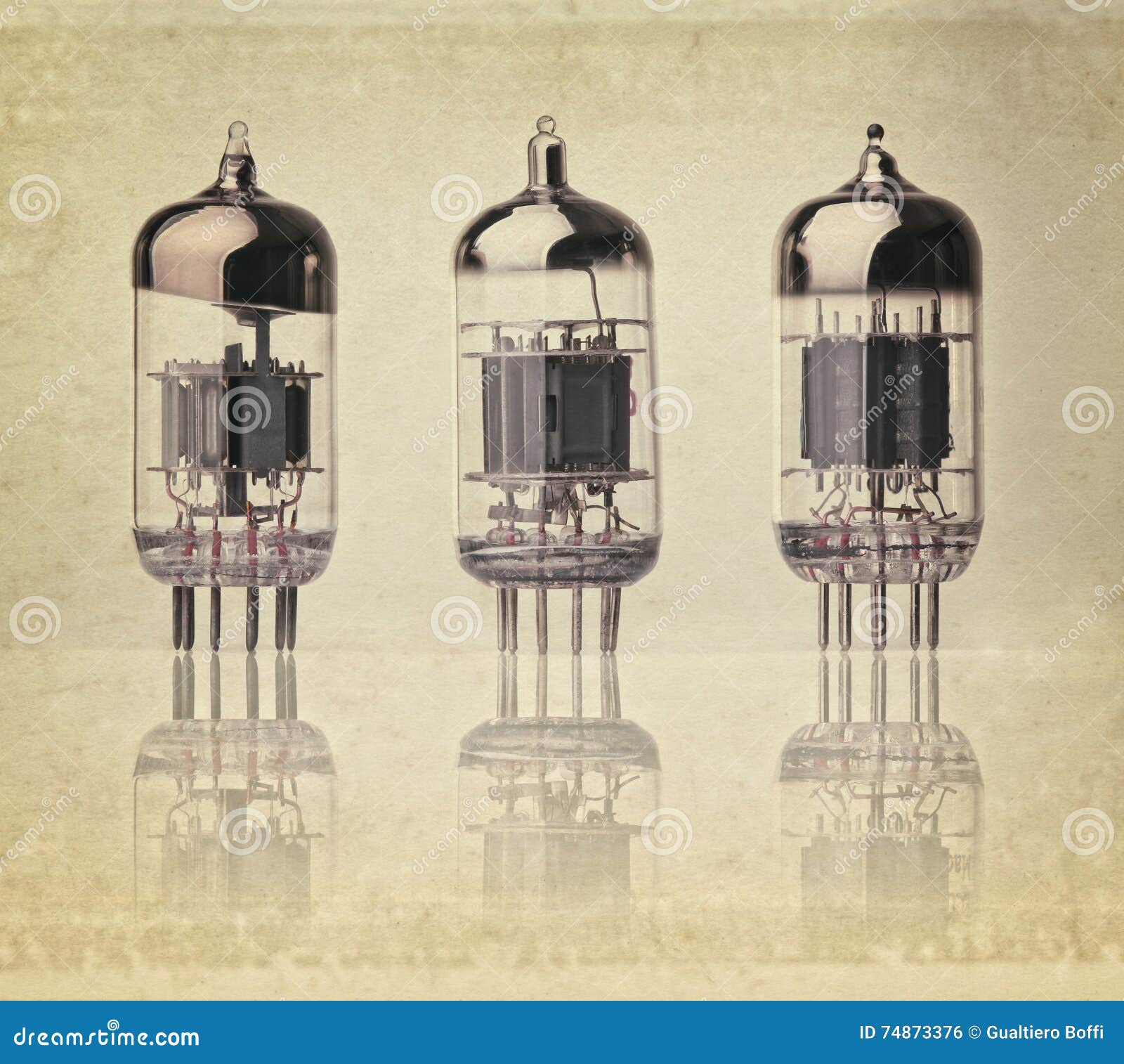 Electronic Vacuum Tube Stock Image 45371881