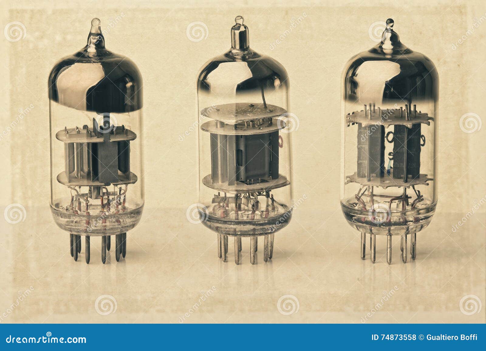 Electronic Vacuum Tube Stock Image 45371881