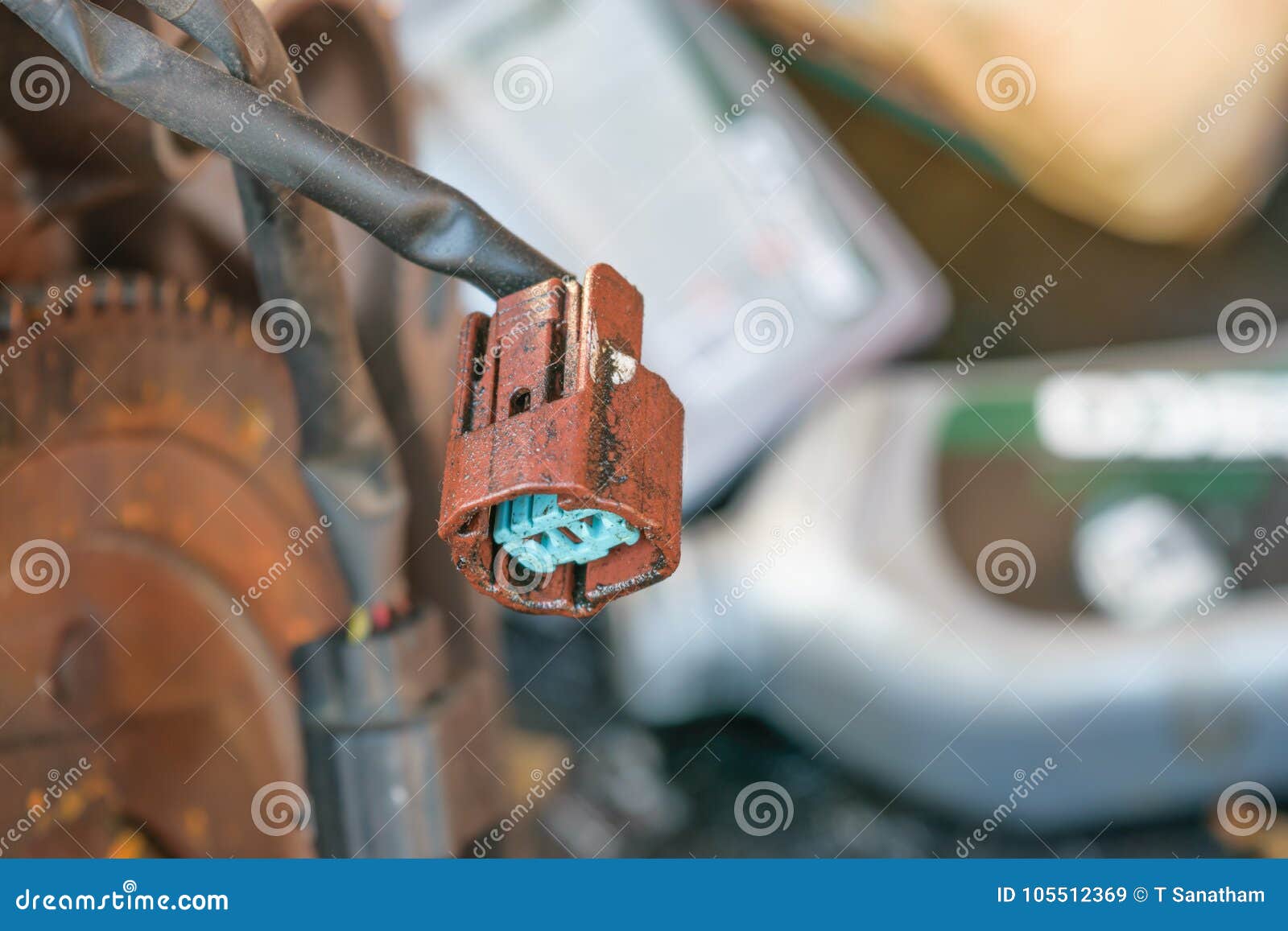 Electronically Plugged Diesel Engines Stock Image Image of electronic