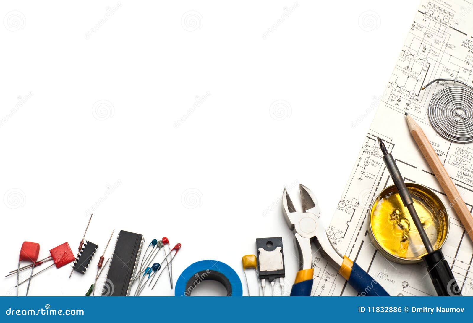 Electronics background stock photo. Image of diagnose - 11832886