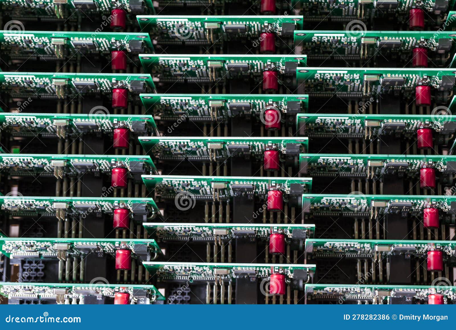 electronics ideas. view of large batch of ready abs automotive printed circuit boards with number of soldered surface mounted