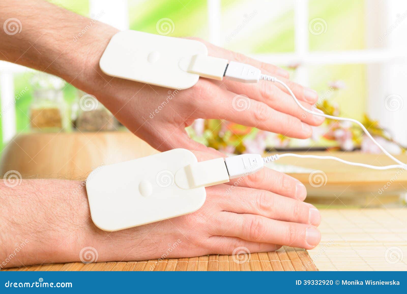 Electrotherapy stock photo. Image of treatment, patient 39332920