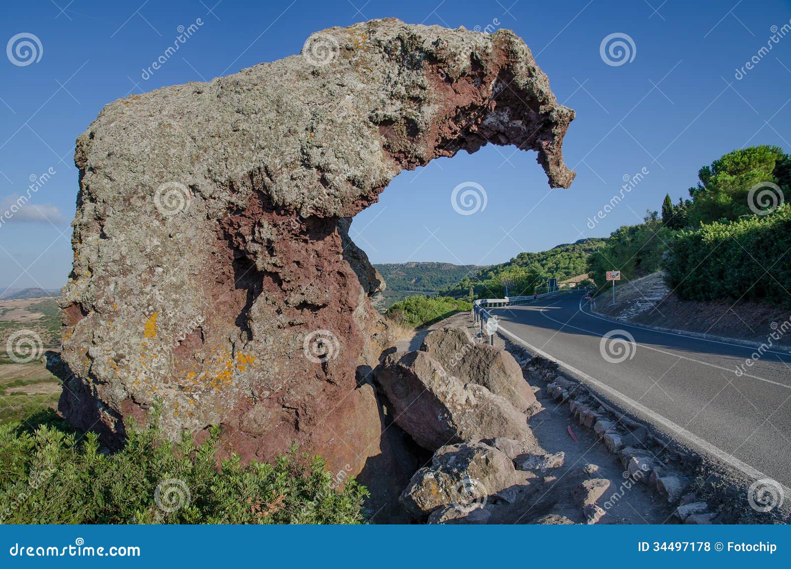 elefante roccia, sardinia