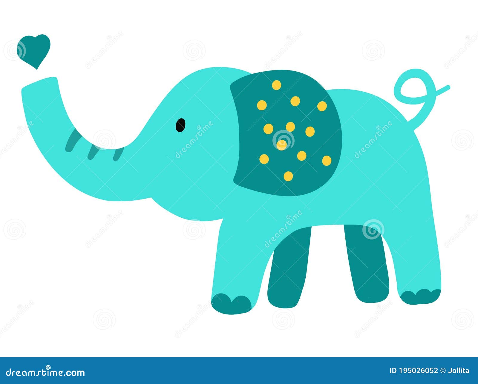 Elefante Vectorial Dibujado a Mano. Ilustración De Bebé De Dibujos Animados  Bonitos Stock de ilustración - Ilustración de fauna, poco: 195026052
