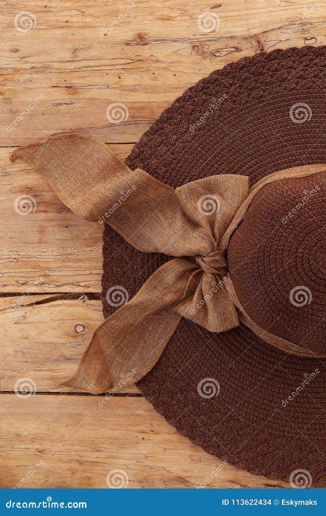 Elegance Female Hat with Ribbon Stock Photo - Image of view, accessory ...