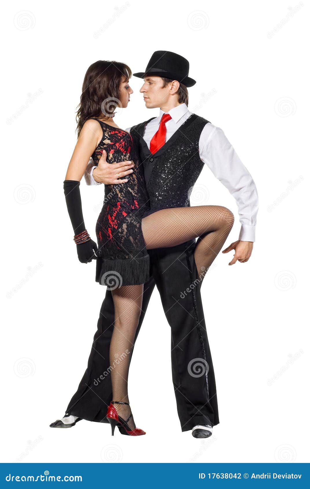 elegance tango dancers