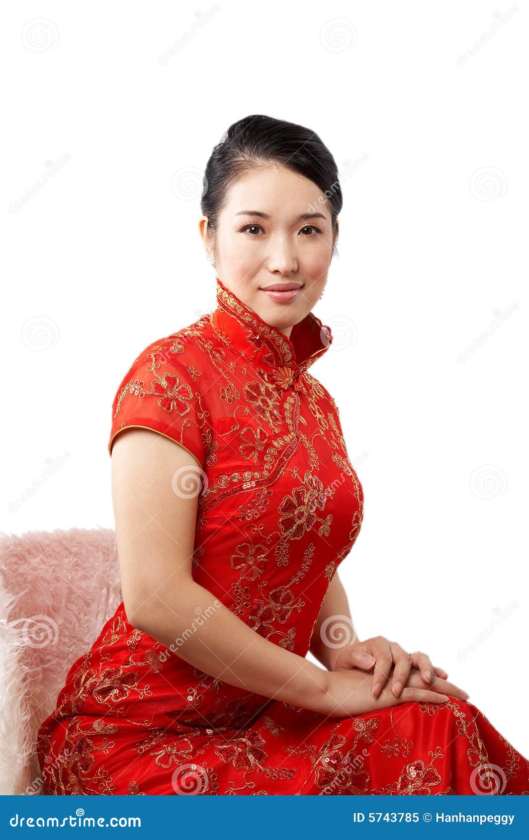 Elegant Asian Woman Royalty Free Stock Photo - Image: 5743785