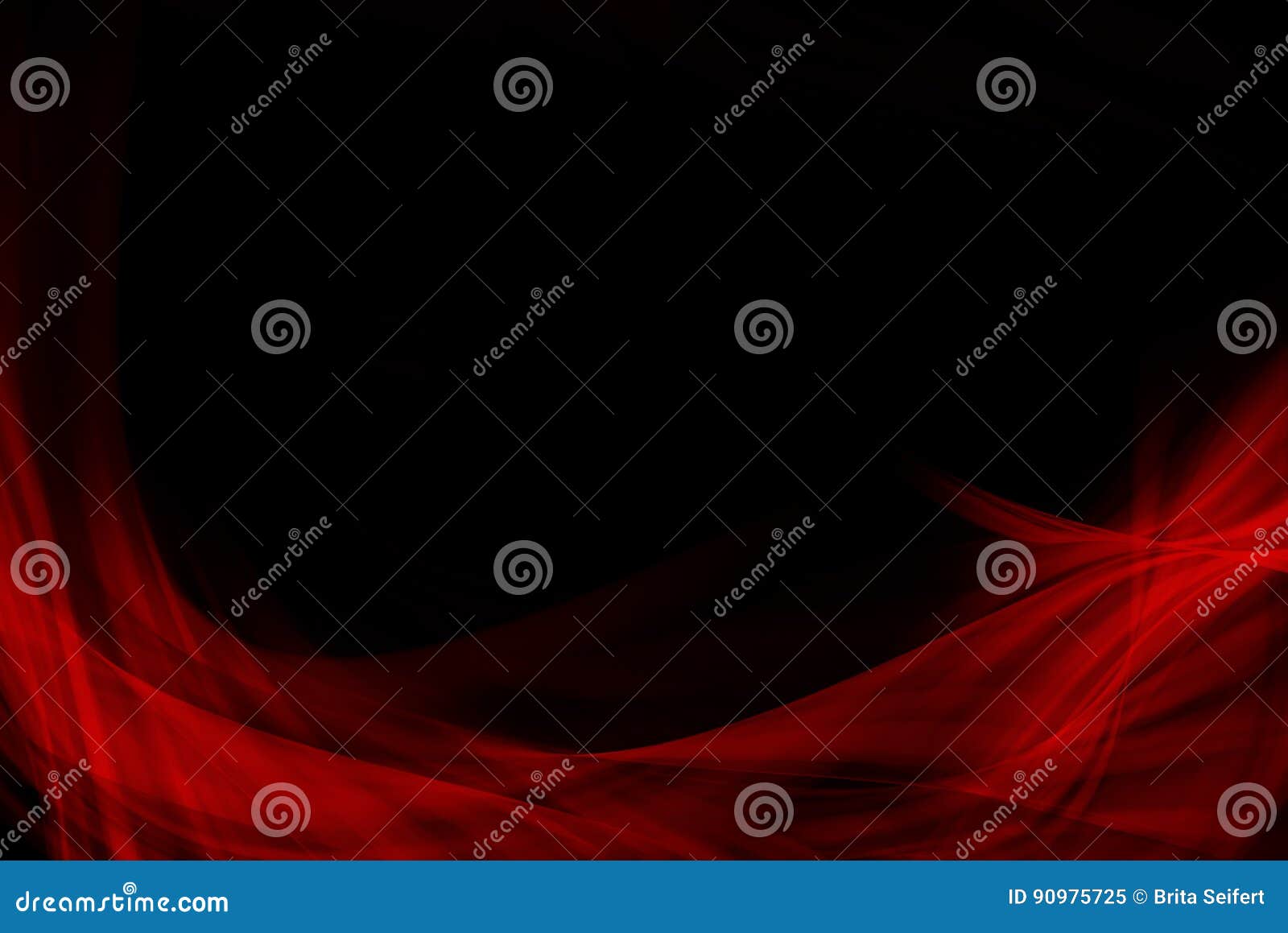 Elegant Black and Red Background Design Stock Illustration