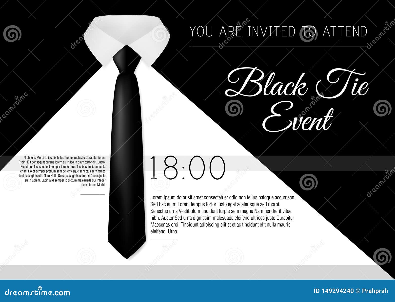 black tie invited