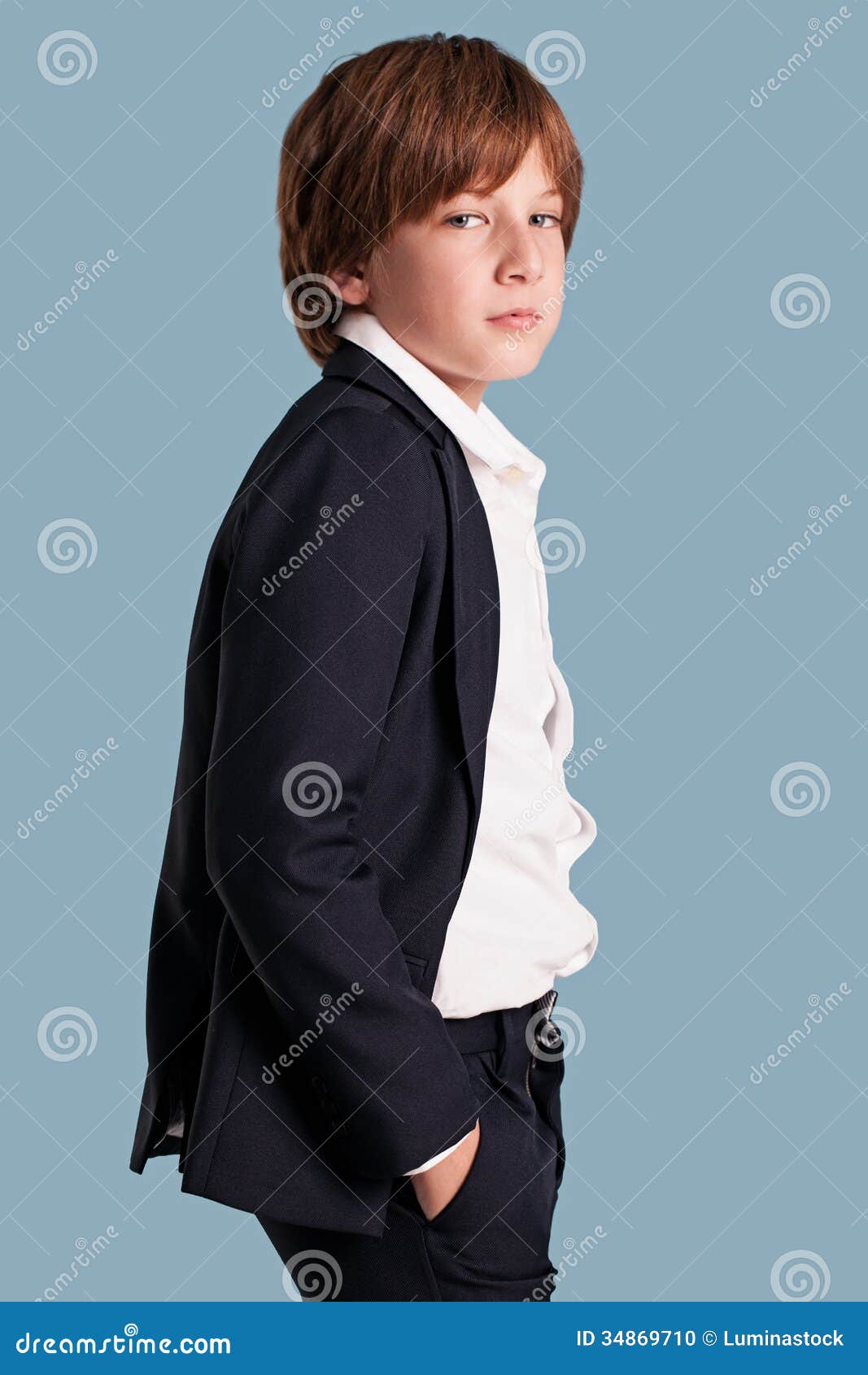 Elegant Boy stock photo. Image of cool, white, blue, people 34869710