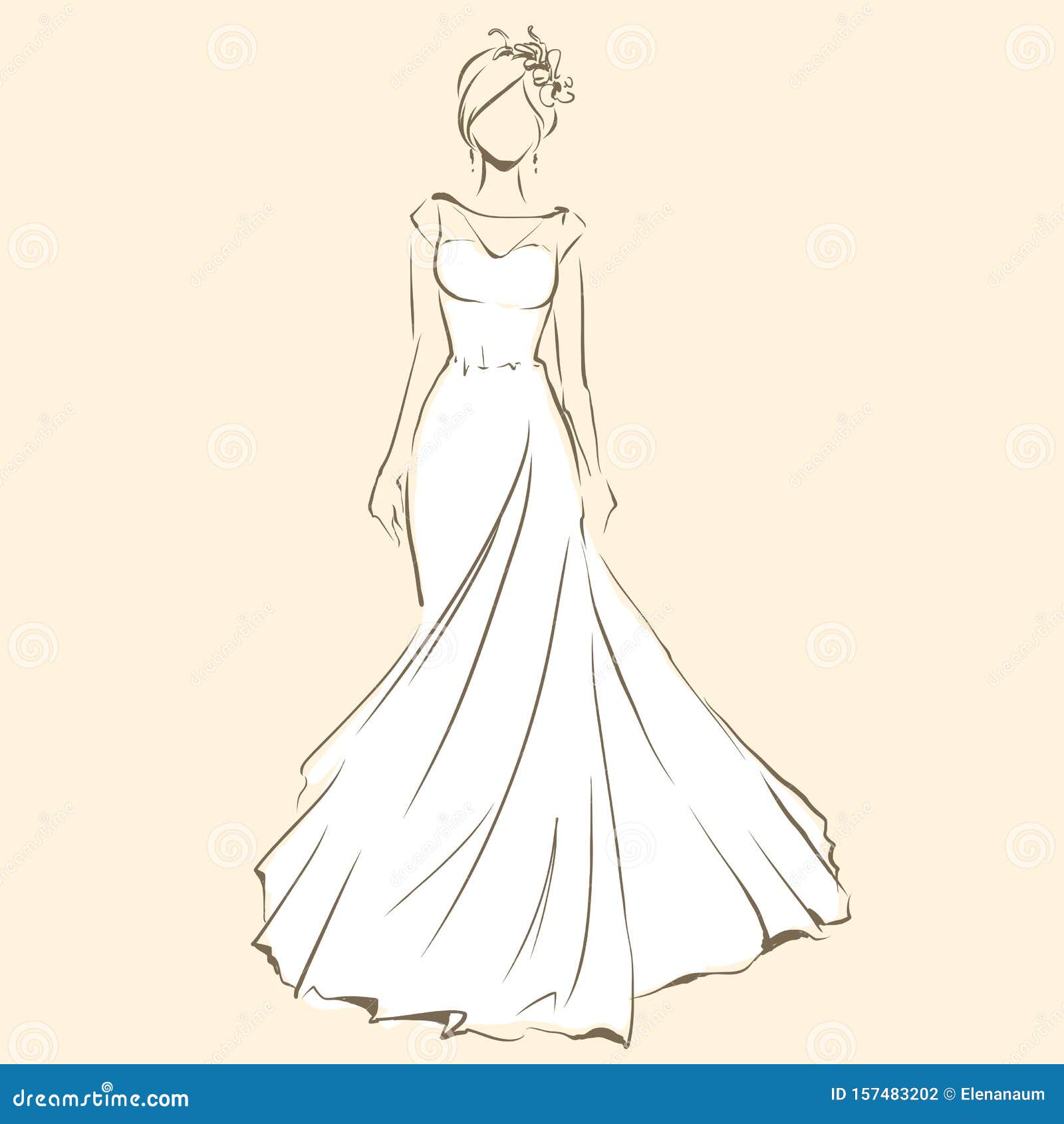 Dress Drawing Images – Browse 1,592,458 Stock Photos, Vectors, and Video |  Adobe Stock