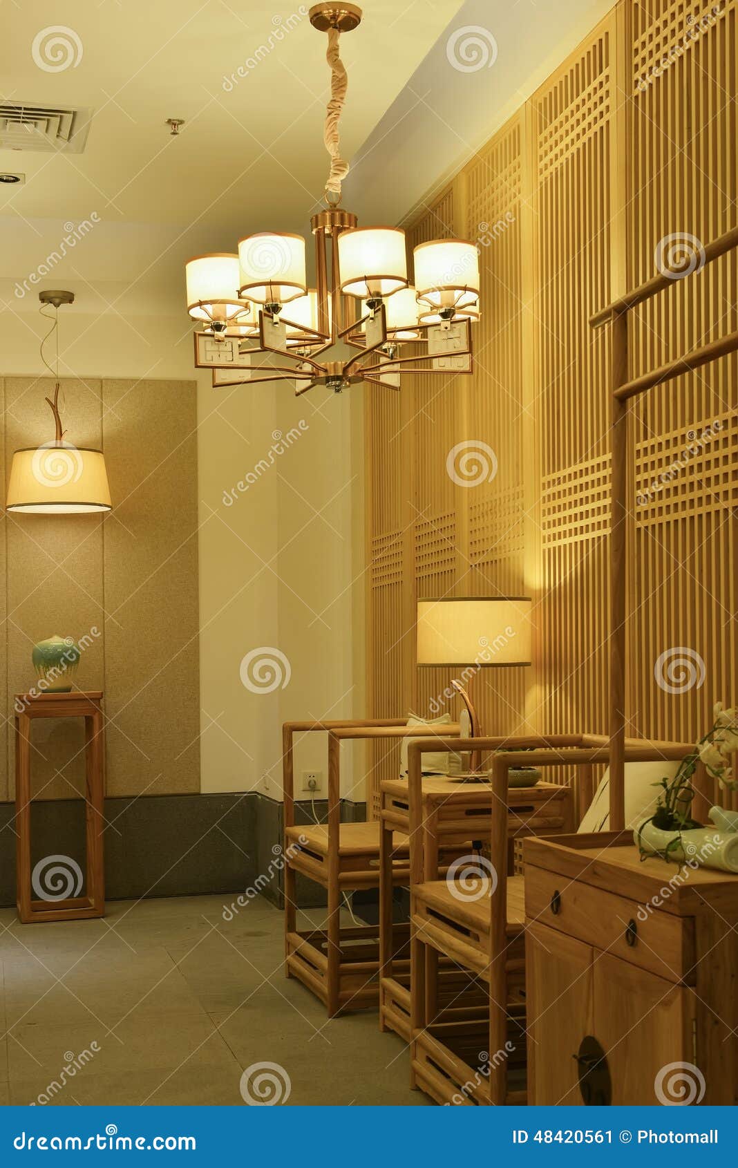 Elegant Ceiling Lighting Oriental Element
