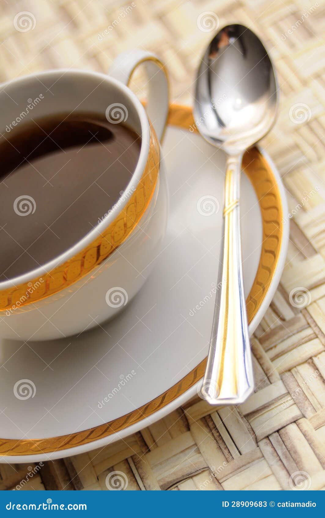 Elegant coffee cup stock image. Image of home, decorations 28909683