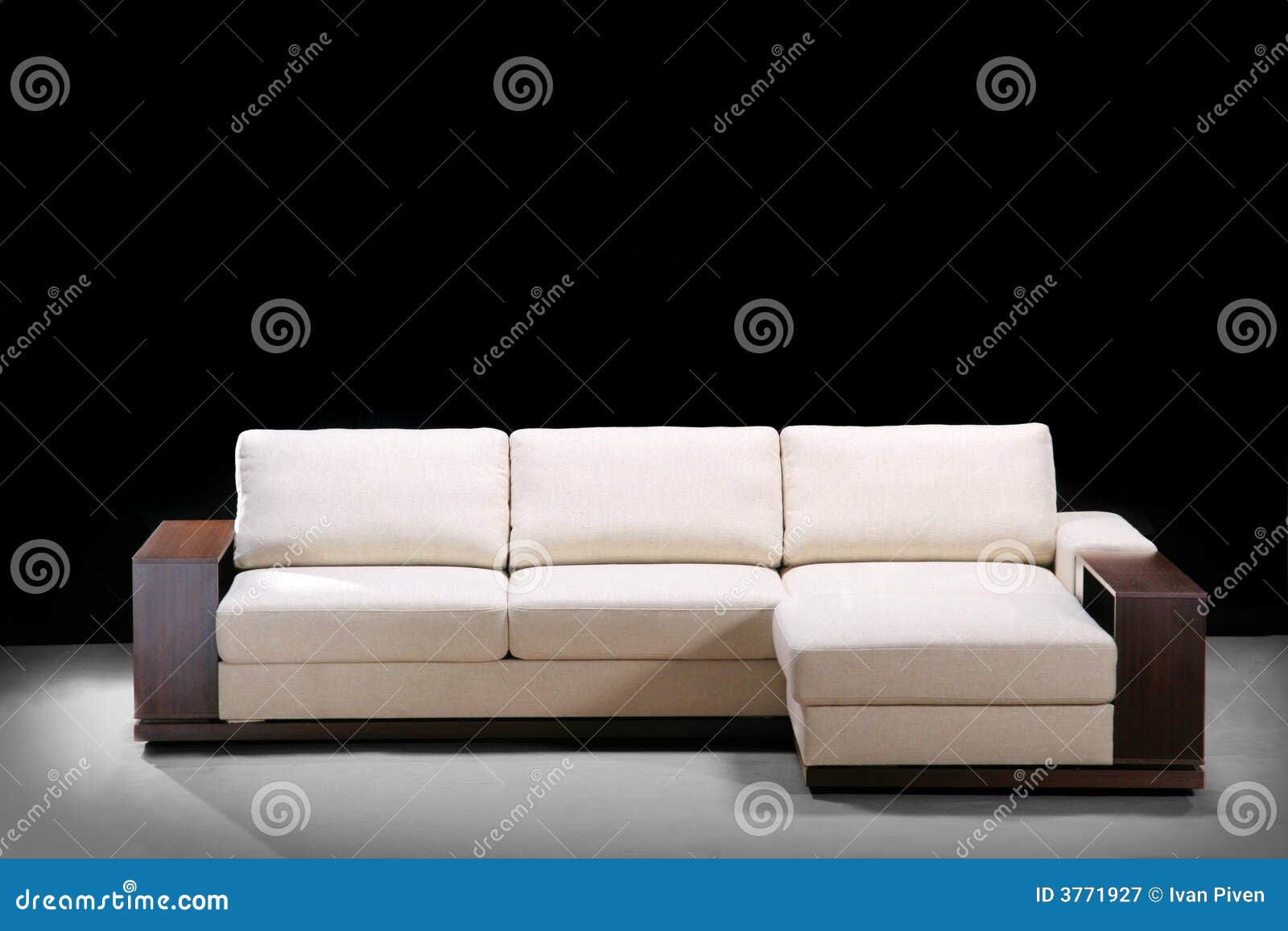 Elegant comfortable sofa stock image. Image of sofa, home 3771927
