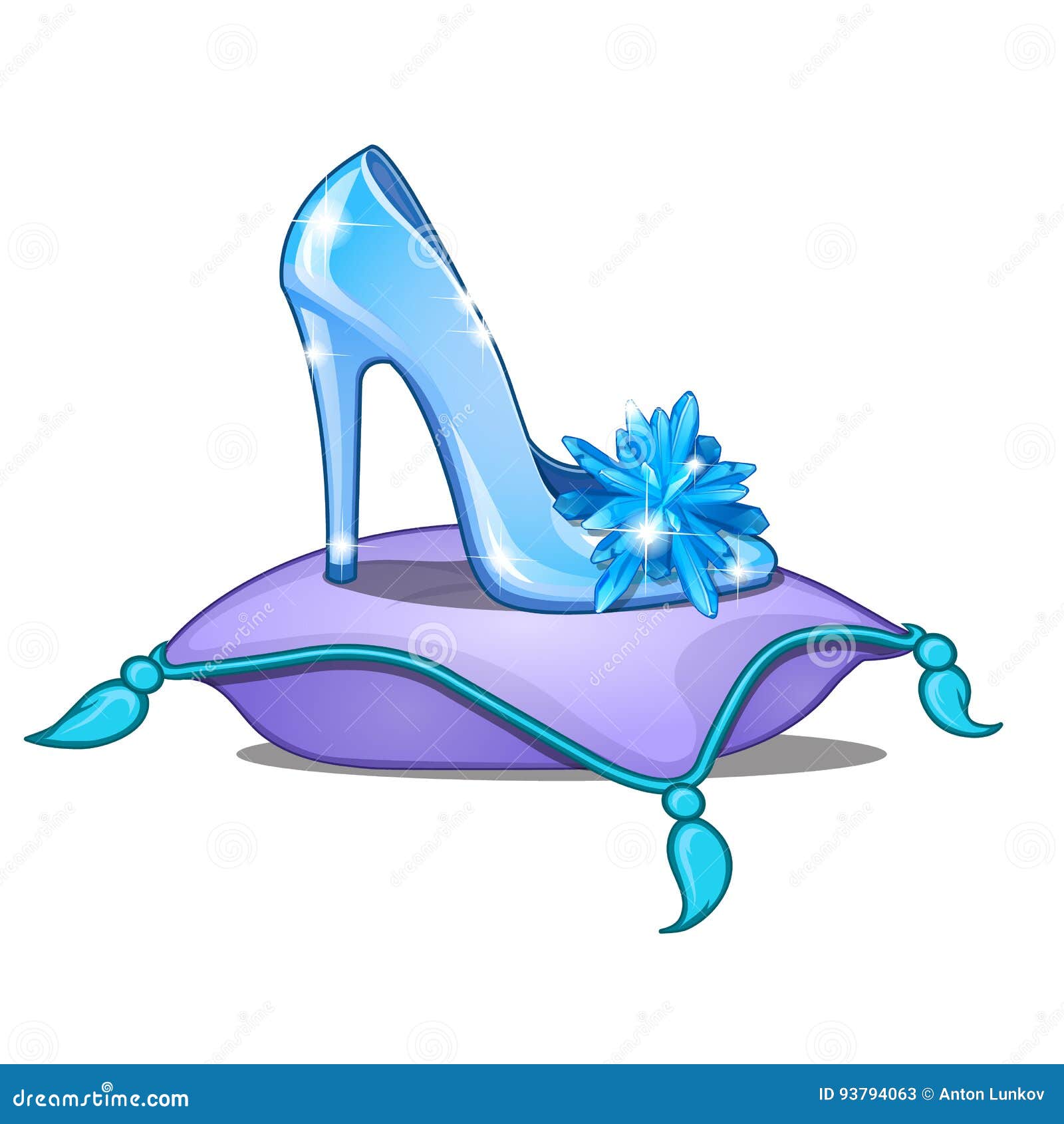 cinderella shoes cartoon