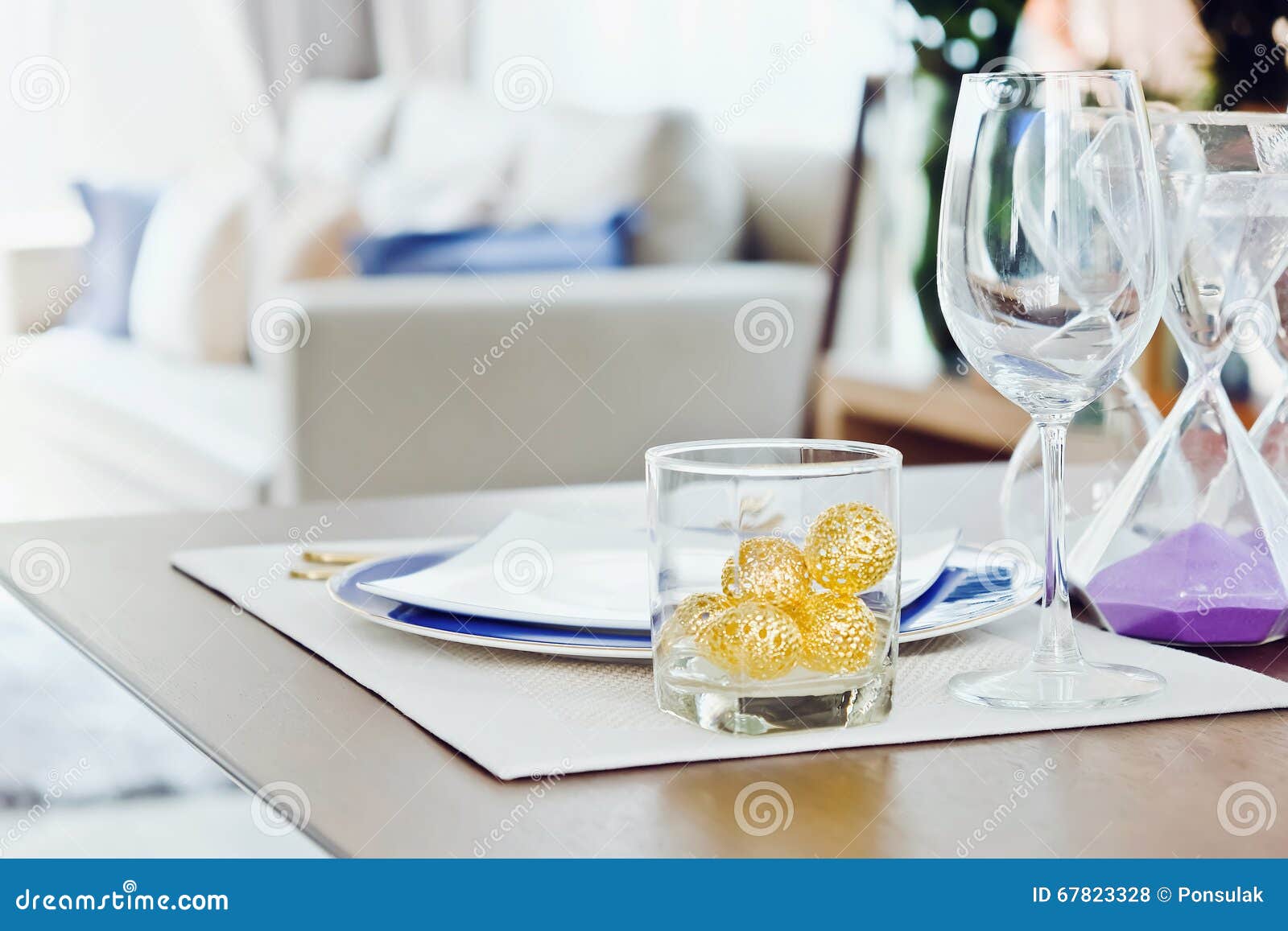 Elegant dining table stock photo. Image of luxury, calgary 67823328