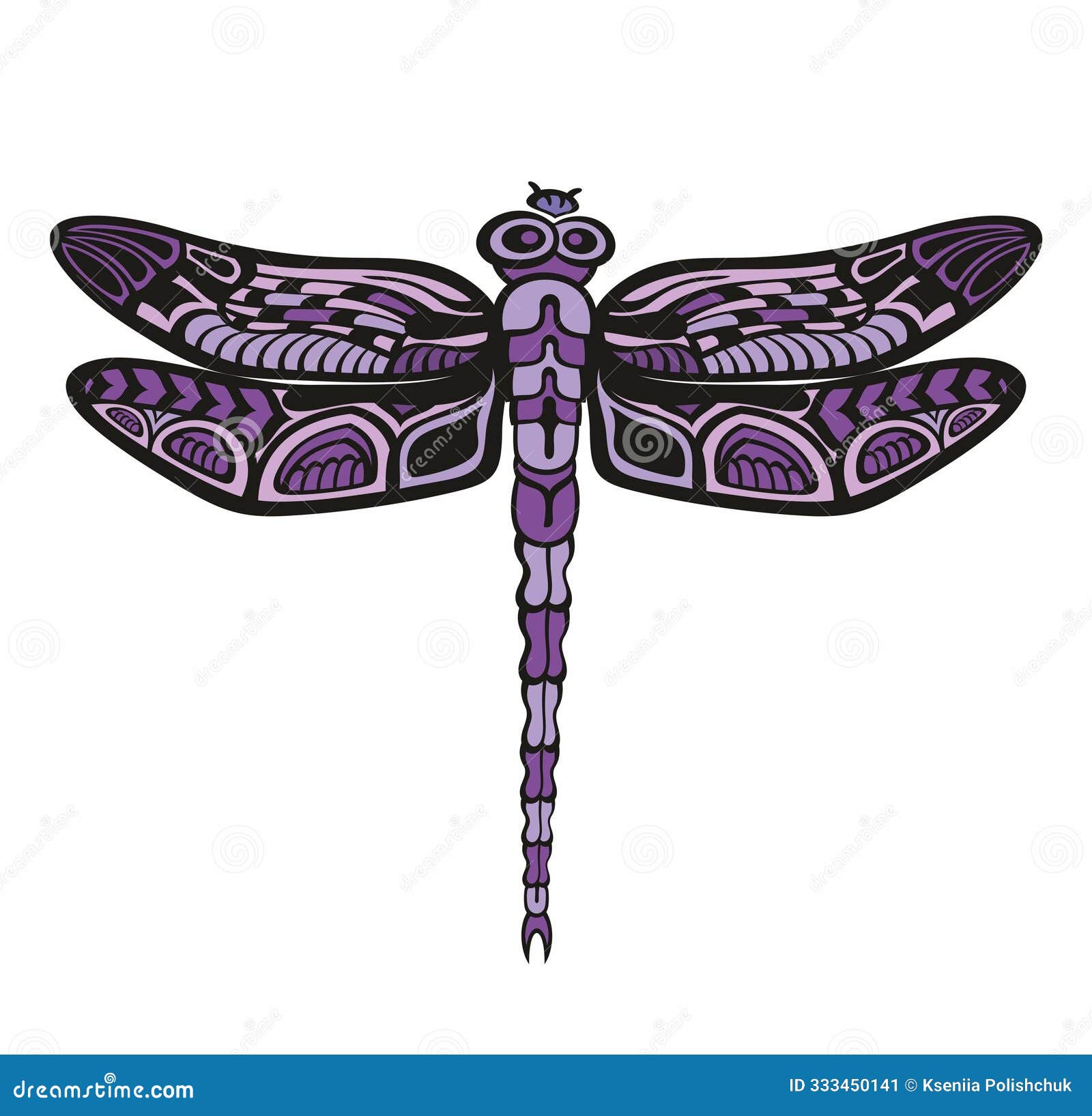 elegant dragonfly art .silhouette flat . line art.