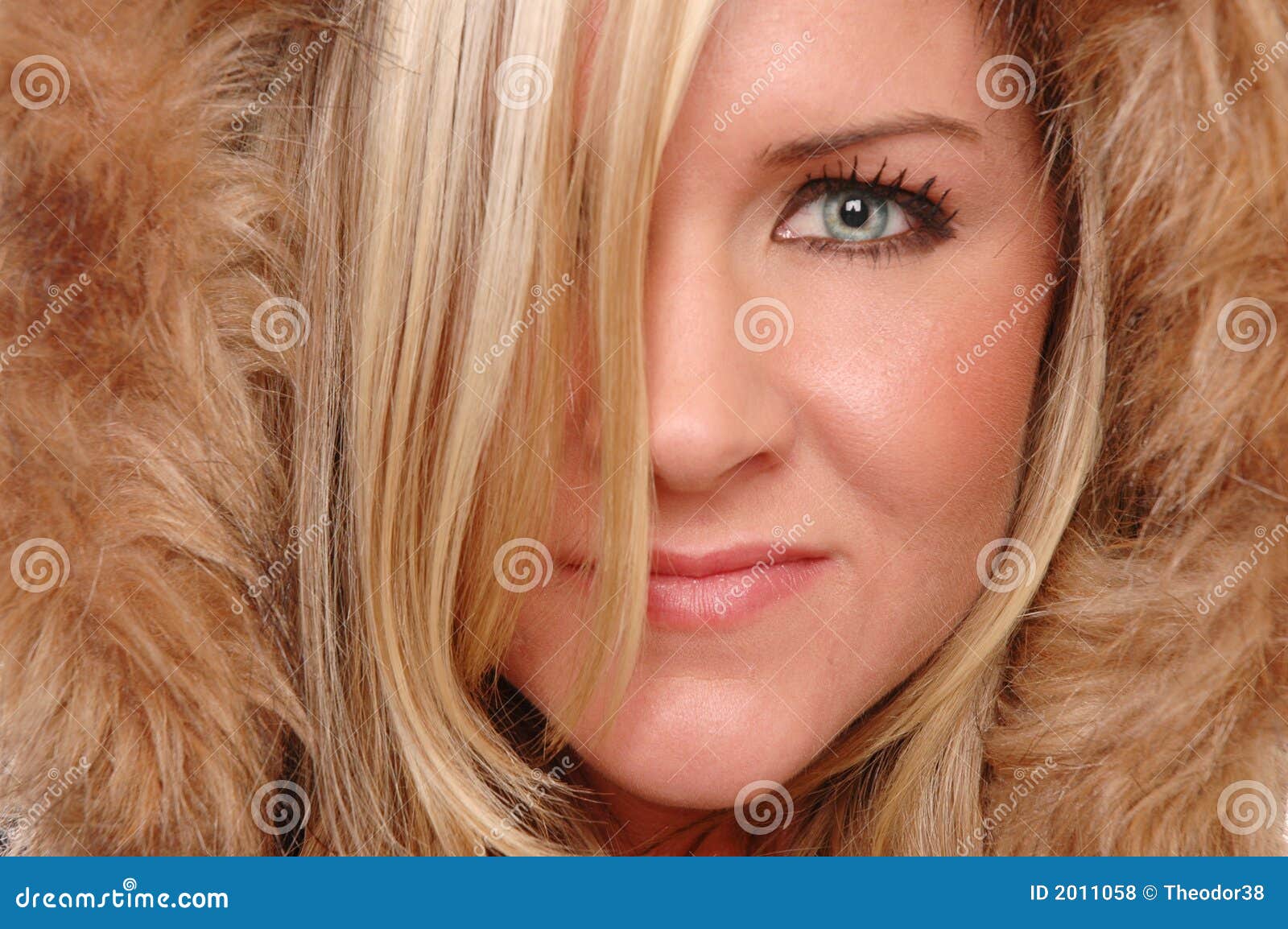 Elegant face stock photo. Image of girl, hood, active - 2011058