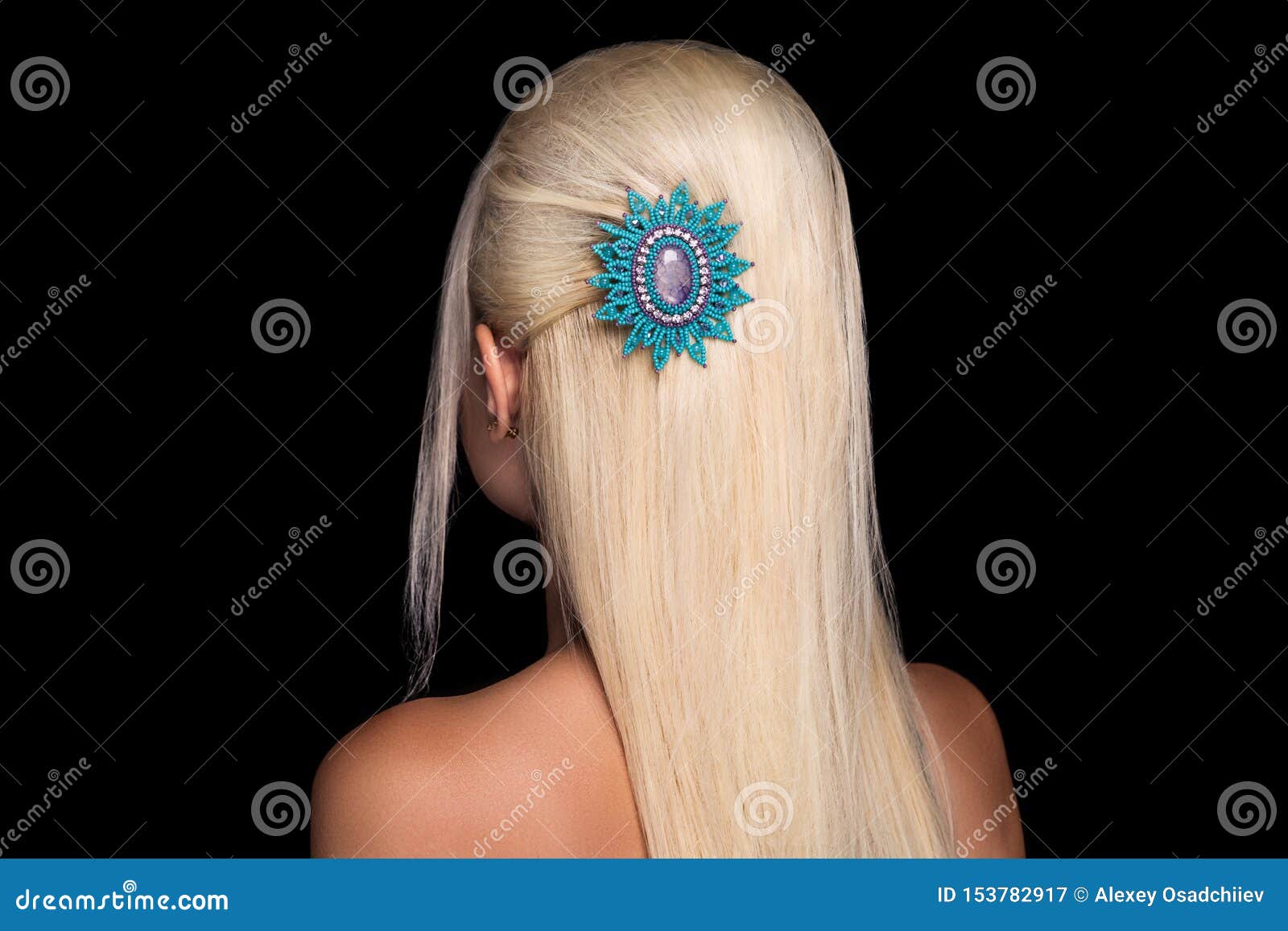 Elegant Hair Blonde Style Stock Image Image Of Hairstyle