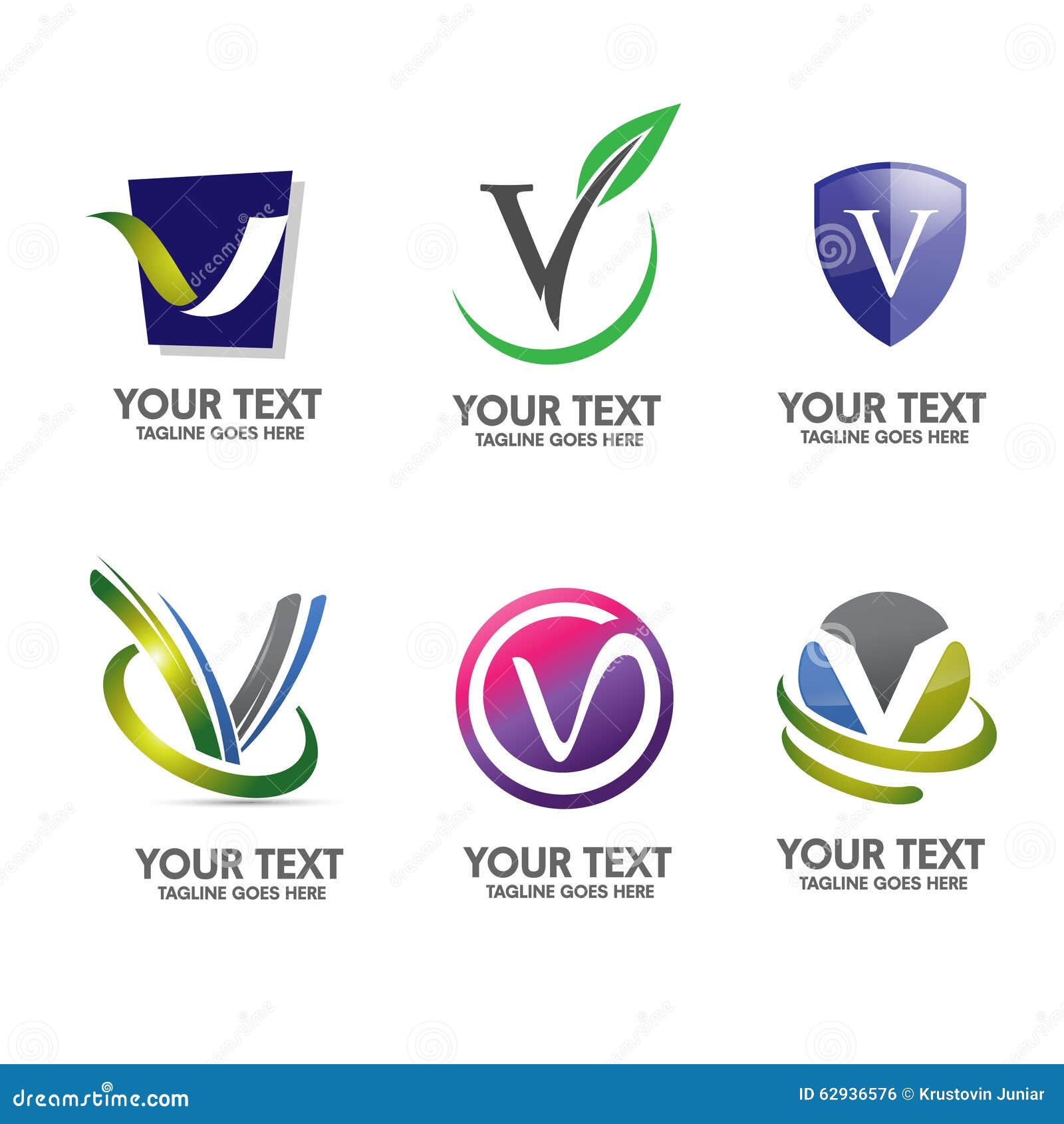 Initial letter vl creative elegant logo template Vector Image