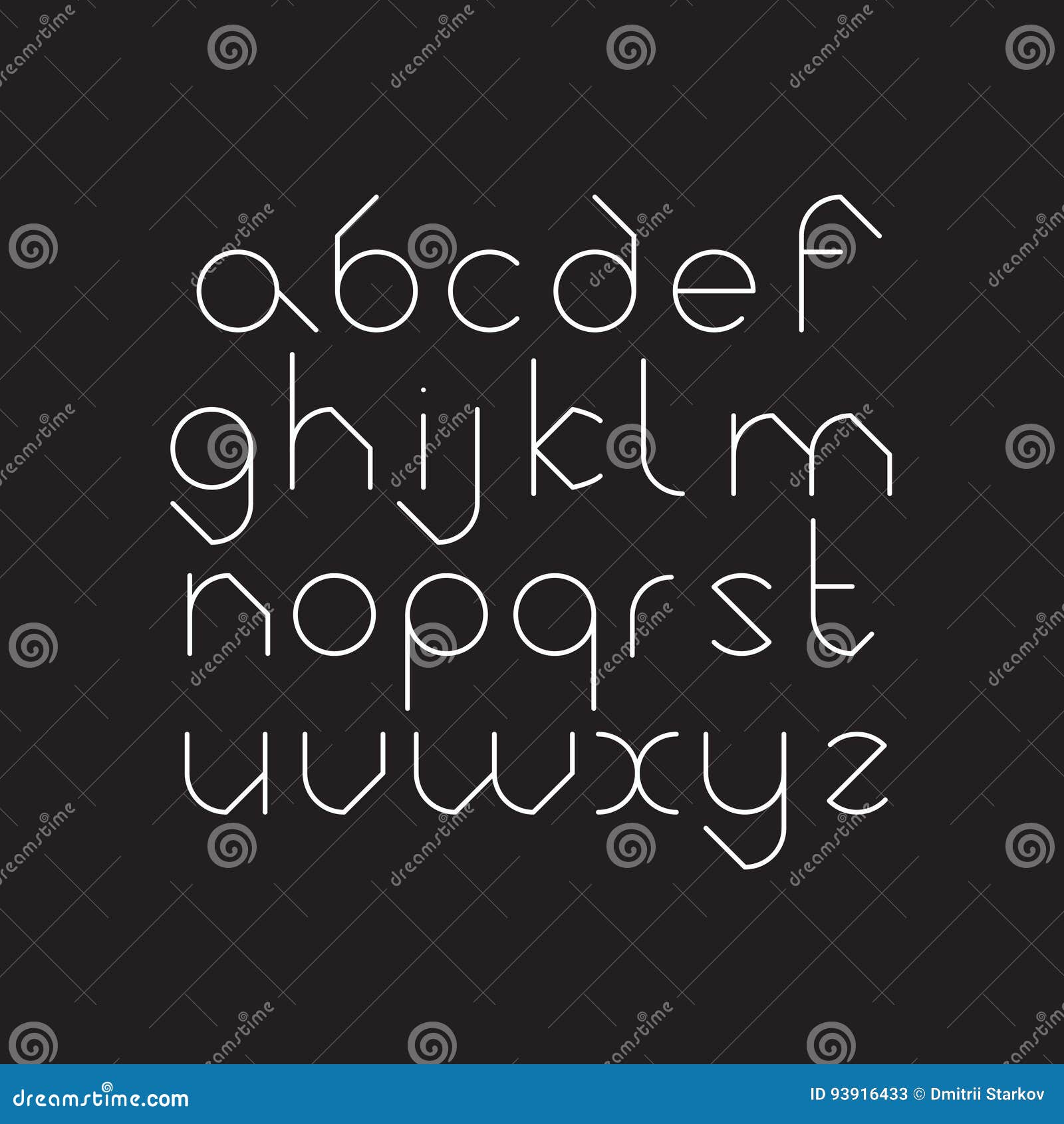 free elegant fonts with line