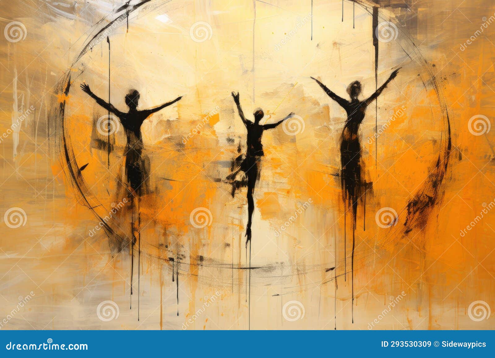Elegant Phoenix Dancers, Captivating Audiences with Fiery Performances 